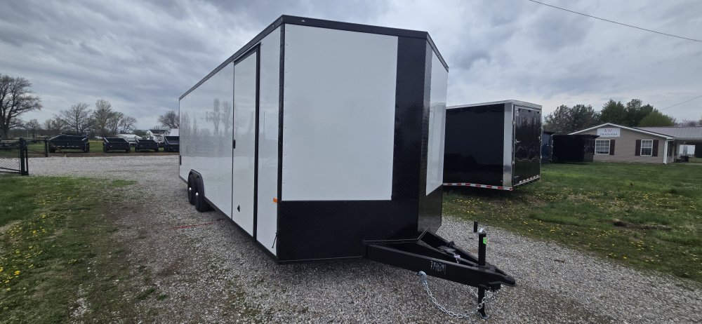 8' 6"x24' Rock Solid Cargo Enclosed Car Hauler