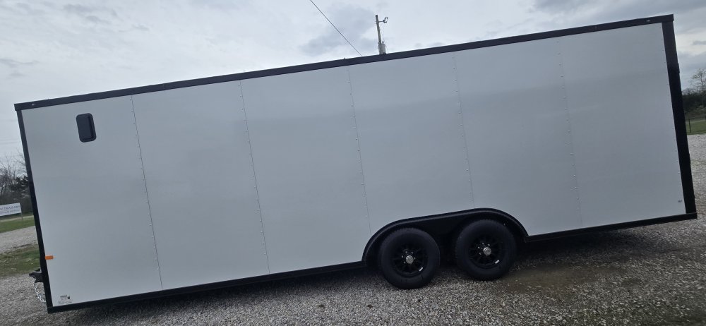 8' 6"x24' Rock Solid Cargo Enclosed Car Hauler