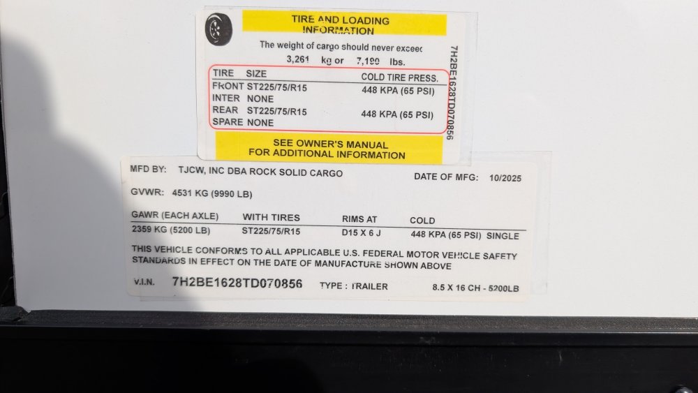 8' 6"x16' Rock Solid Cargo Enclosed Cargo