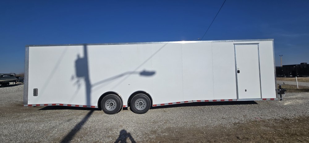 8' 6"x32' Rock Solid Cargo Enclosed Car Hauler