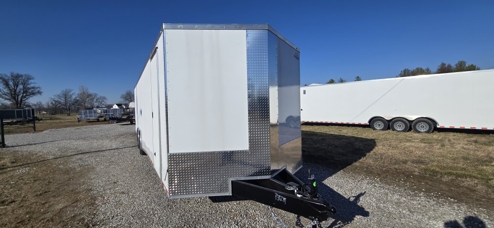 8' 6"x32' Rock Solid Cargo Enclosed Car Hauler