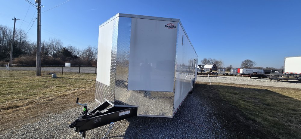 8' 6"x32' Rock Solid Cargo Enclosed Car Hauler