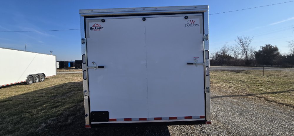 8' 6"x32' Rock Solid Cargo Enclosed Car Hauler