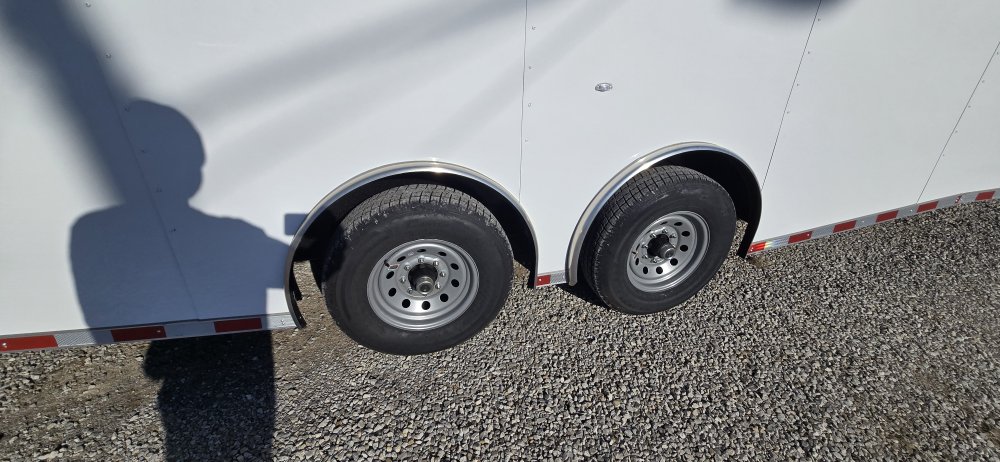 8' 6"x32' Rock Solid Cargo Enclosed Car Hauler