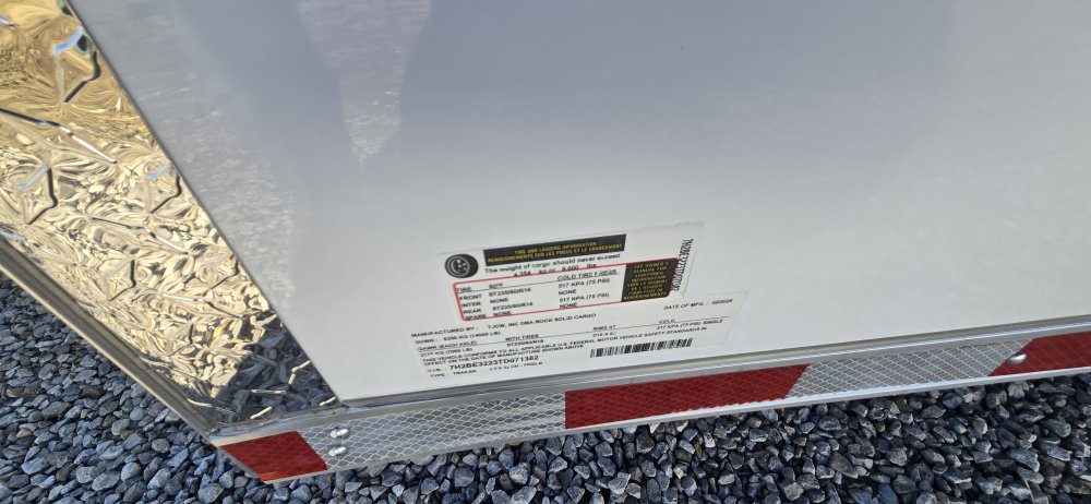 8' 6"x32' Rock Solid Cargo Enclosed Car Hauler