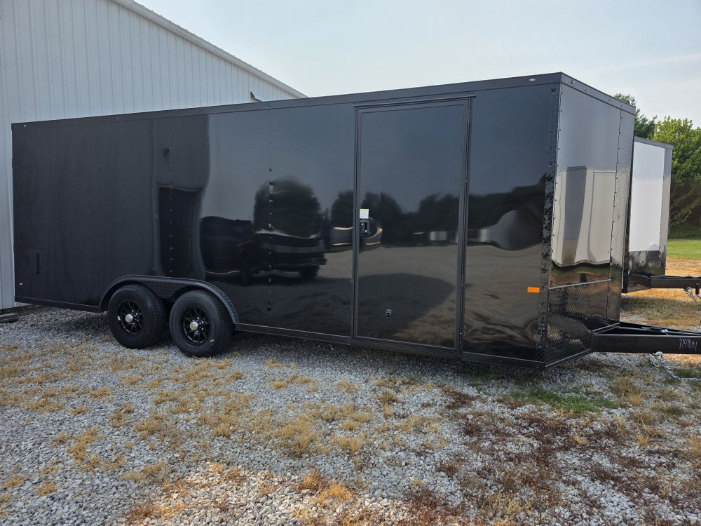 8' 6"x20' Rock Solid Cargo Enclosed Car Hauler
