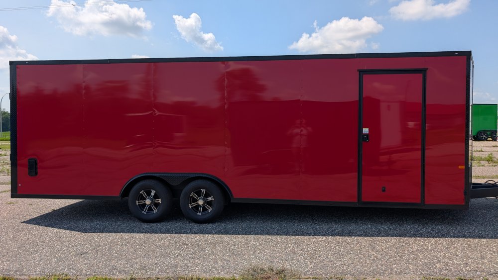8' 6"x24' Rock Solid Cargo Enclosed Car Hauler