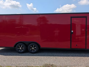 8' 6"x24' Rock Solid Cargo Enclosed Car Hauler
