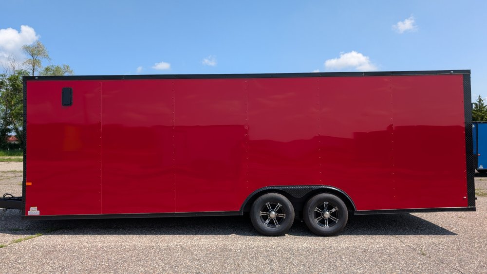 8' 6"x24' Rock Solid Cargo Enclosed Car Hauler