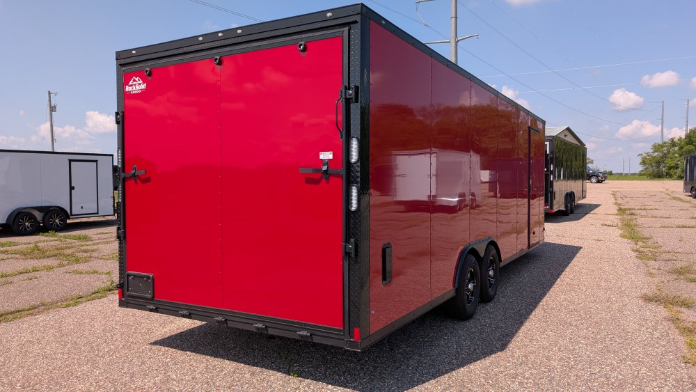 8' 6"x24' Rock Solid Cargo Enclosed Car Hauler