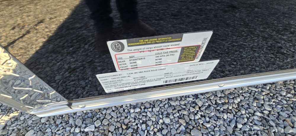 5'x8' Rock Solid Cargo Enclosed Cargo