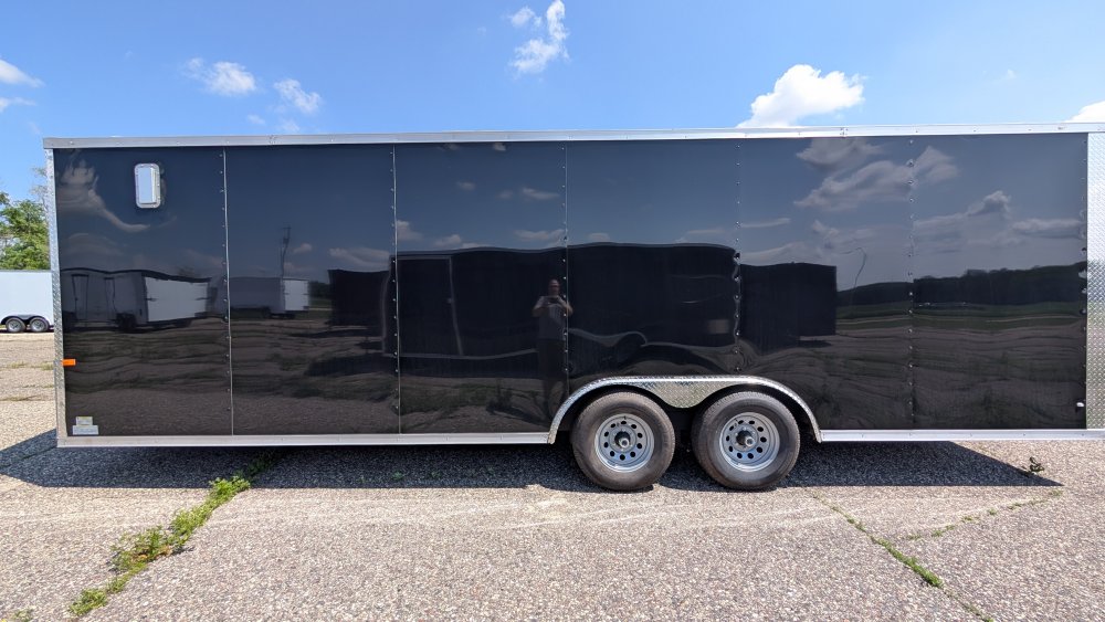 8' 6"x24' Rock Solid Cargo Enclosed Car Hauler