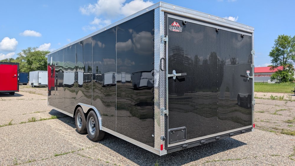 8' 6"x24' Rock Solid Cargo Enclosed Car Hauler
