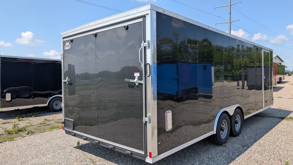 8' 6"x24' Rock Solid Cargo Enclosed Car Hauler