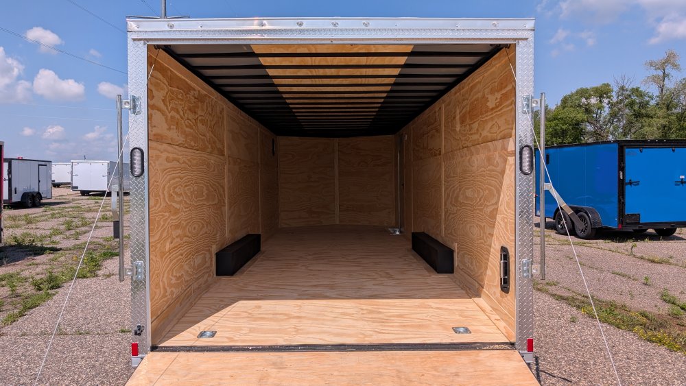 8' 6"x24' Rock Solid Cargo Enclosed Car Hauler