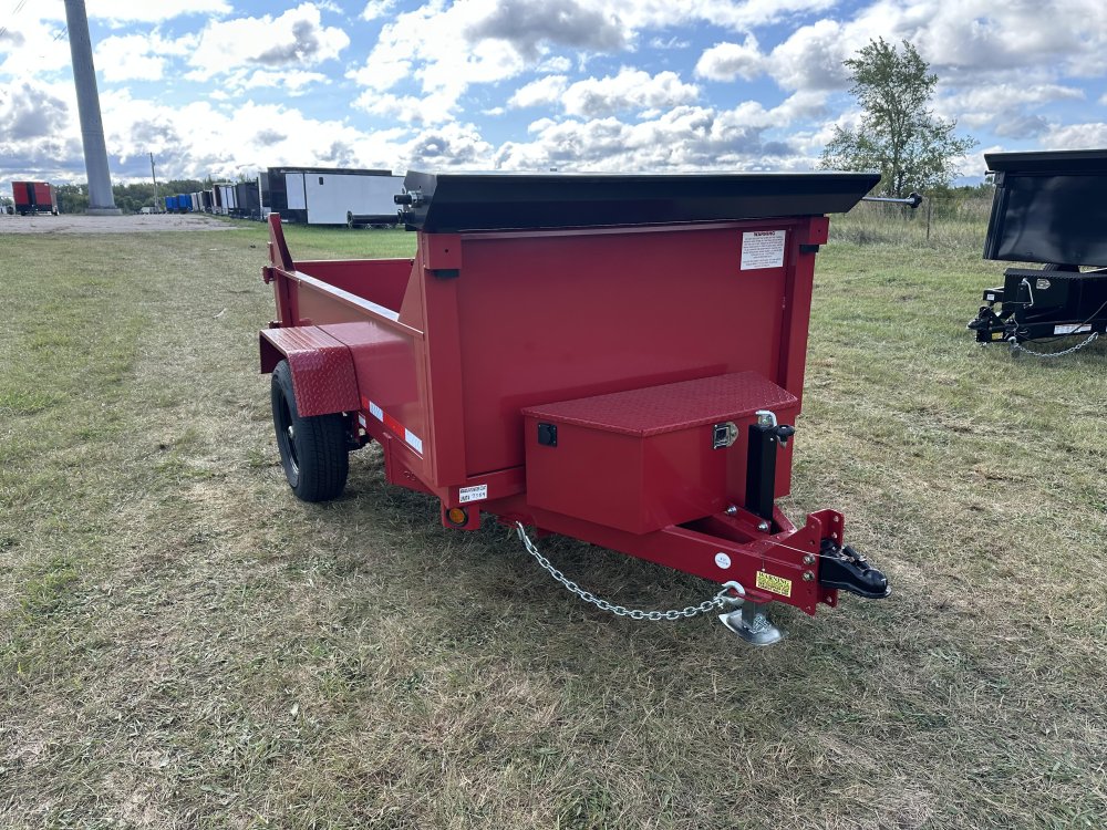 5'x8' Quality Steel & Aluminum Dump