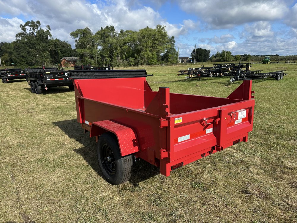 5'x8' Quality Steel & Aluminum Dump