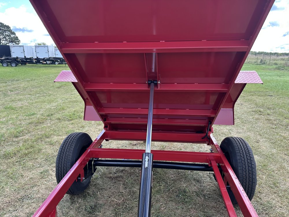 5'x8' Quality Steel & Aluminum Dump