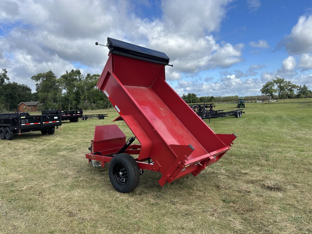 5'x8' Quality Steel & Aluminum Dump