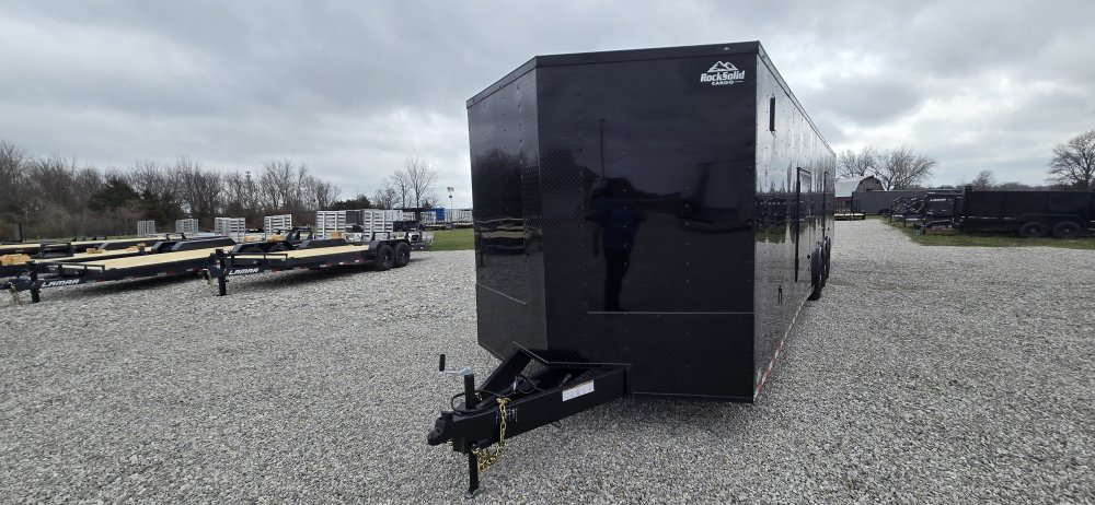 8' 6"x36' Rock Solid Cargo Enclosed Car Hauler