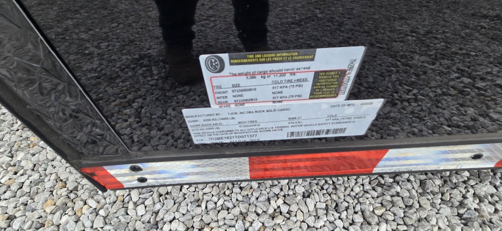 8' 6"x36' Rock Solid Cargo Enclosed Car Hauler