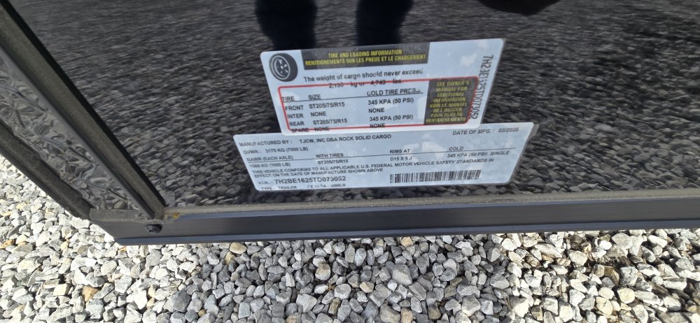 7'x16' Rock Solid Cargo Enclosed Cargo