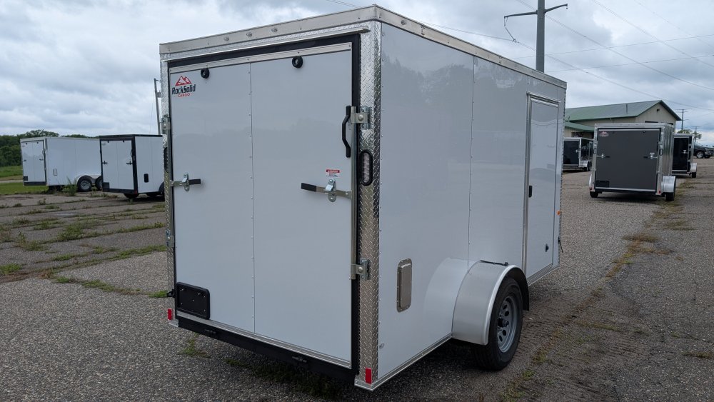 6'x12' Rock Solid Cargo Enclosed Cargo