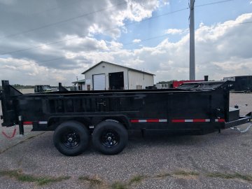 83"x16' Quality Steel & Aluminum Dump