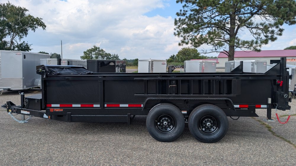 83"x16' Quality Steel & Aluminum Dump
