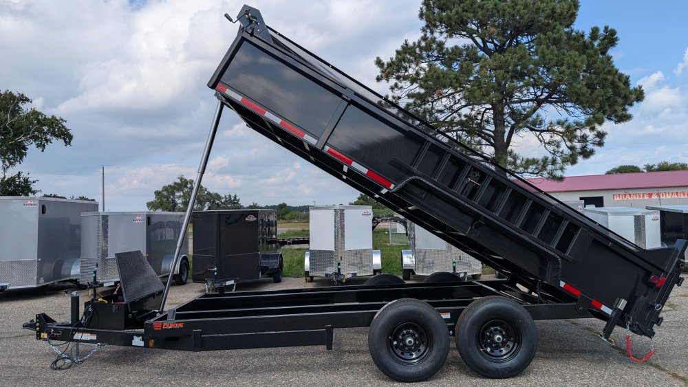 83"x16' Quality Steel & Aluminum Dump