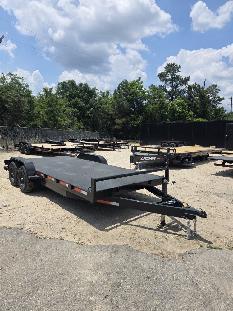 7'x18' Bye Rite Flatbed Car Hauler