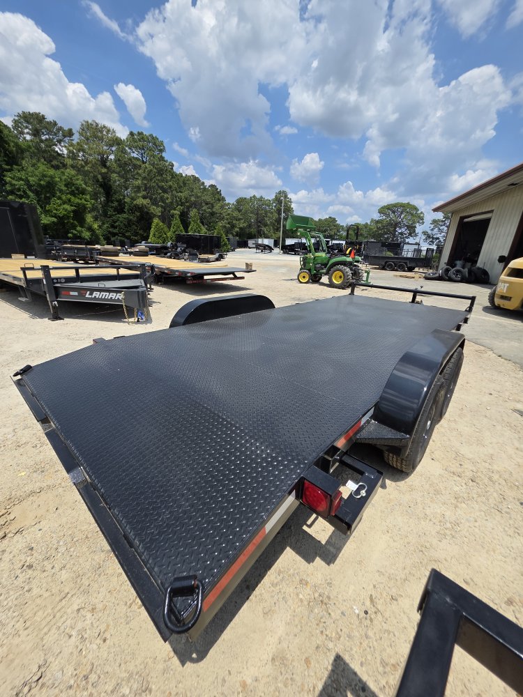 7'x18' Bye Rite Flatbed Car Hauler