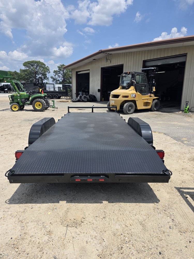 7'x18' Bye Rite Flatbed Car Hauler