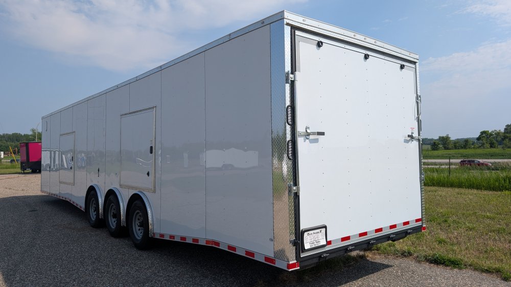 8' 6"x36' Rock Solid Cargo Enclosed Car Hauler