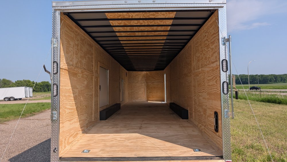 8' 6"x36' Rock Solid Cargo Enclosed Car Hauler