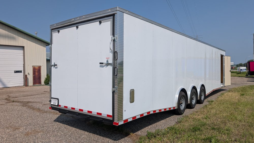 8' 6"x36' Rock Solid Cargo Enclosed Car Hauler
