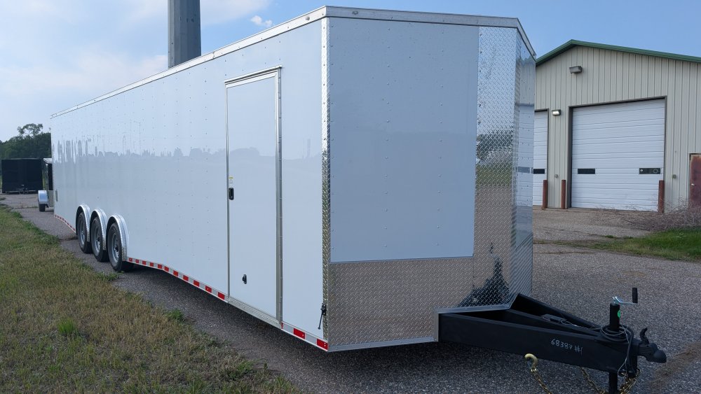8' 6"x36' Rock Solid Cargo Enclosed Car Hauler