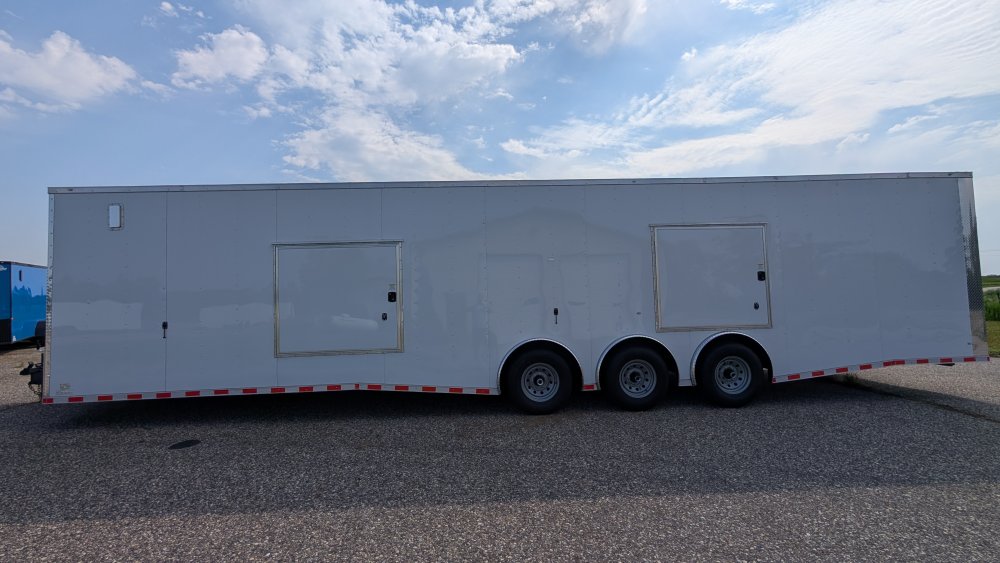 8' 6"x36' Rock Solid Cargo Enclosed Car Hauler