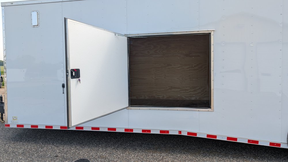 8' 6"x36' Rock Solid Cargo Enclosed Car Hauler