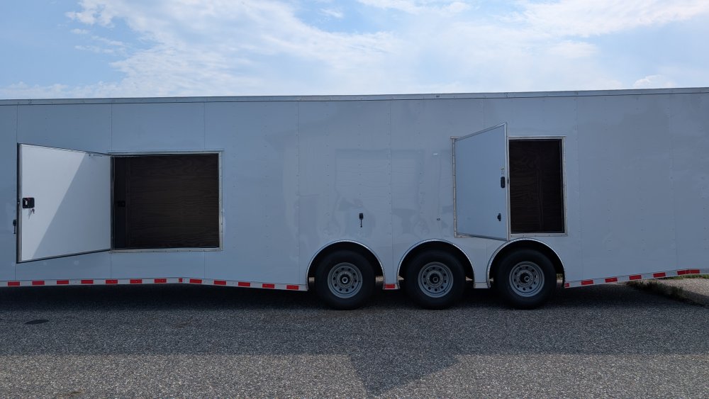 8' 6"x36' Rock Solid Cargo Enclosed Car Hauler