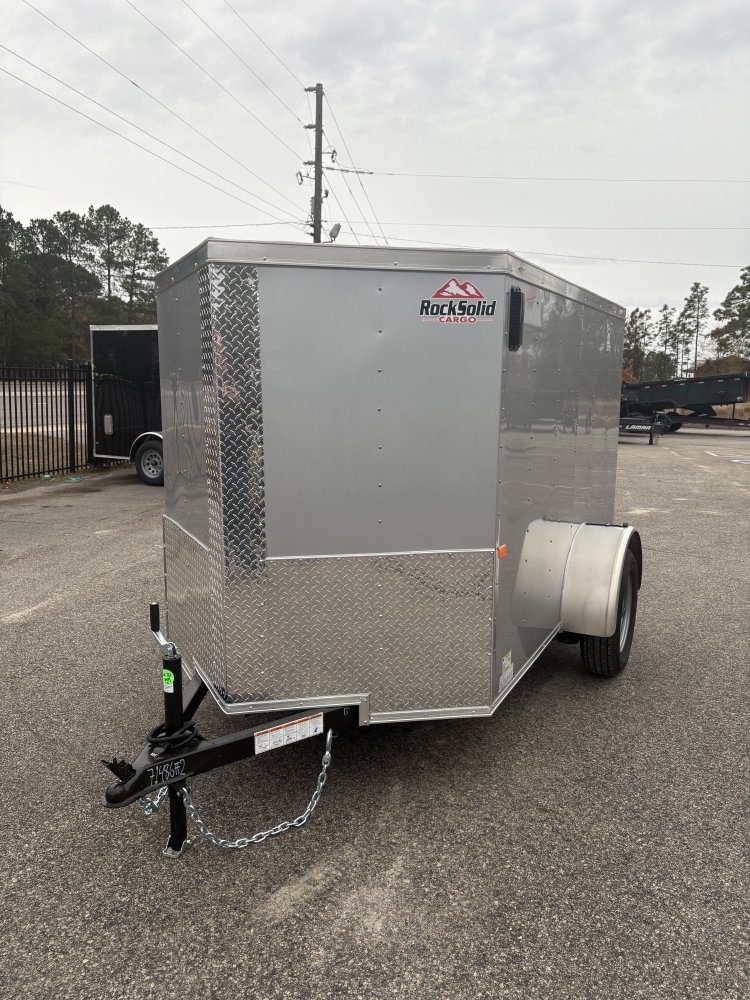 5'x8' Rock Solid Cargo Enclosed Cargo