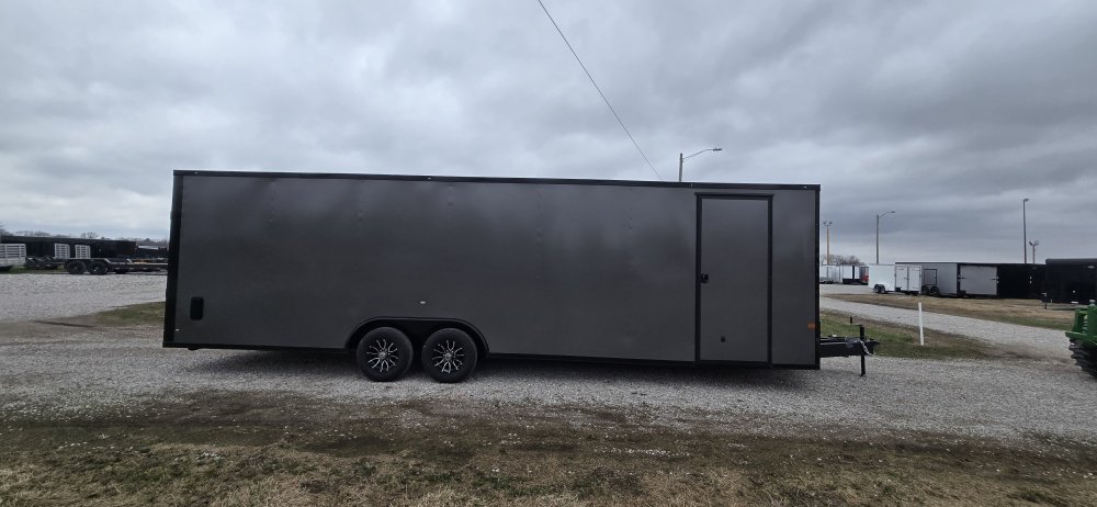 8' 6"x28' Rock Solid Cargo Enclosed Car Hauler