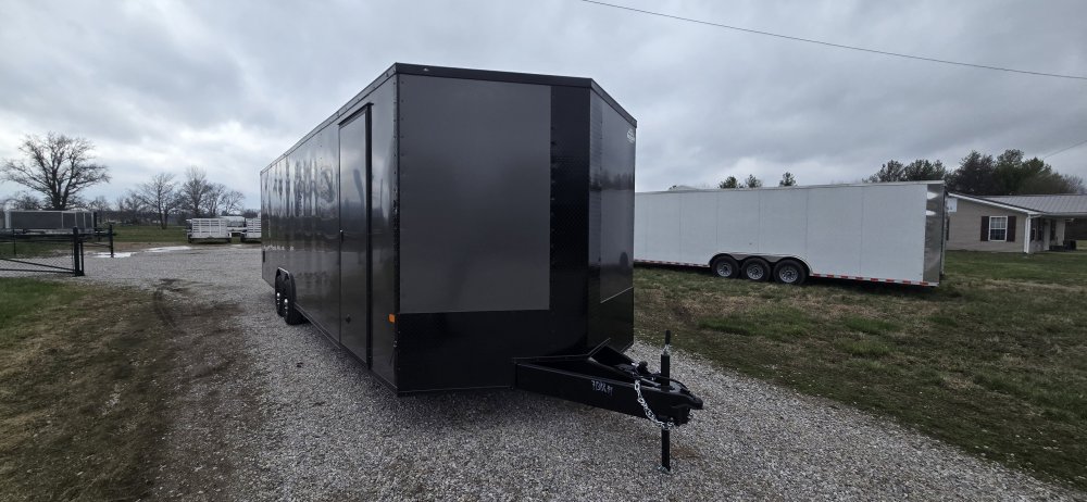 8' 6"x28' Rock Solid Cargo Enclosed Car Hauler