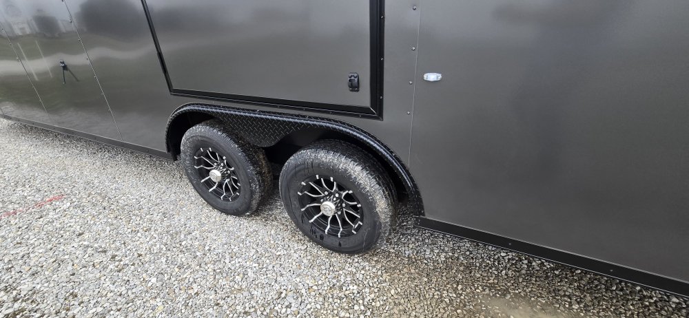 8' 6"x28' Rock Solid Cargo Enclosed Car Hauler