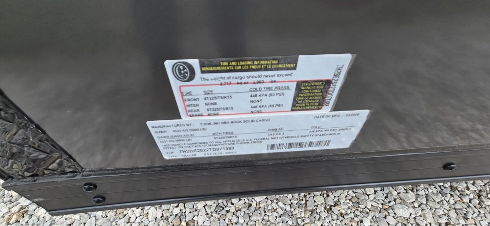 8' 6"x28' Rock Solid Cargo Enclosed Car Hauler