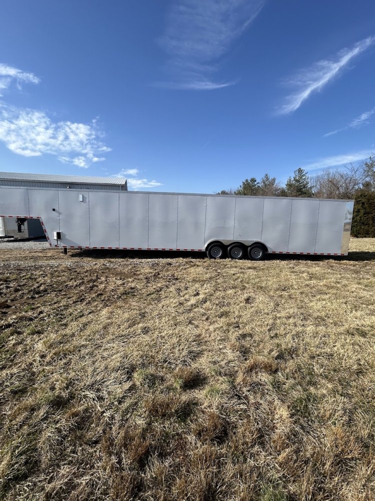 8' 6"x48' Rock Solid Cargo Enclosed Car Hauler