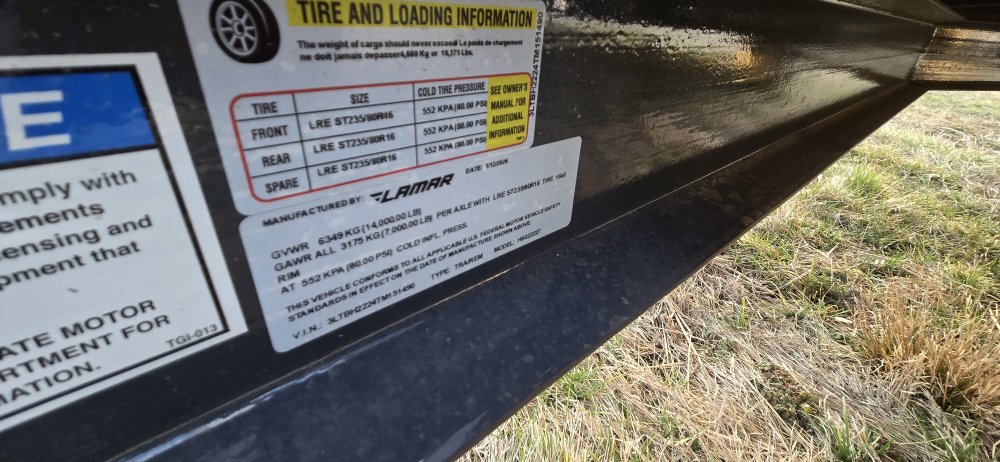 102"x22' Lamar Equipment