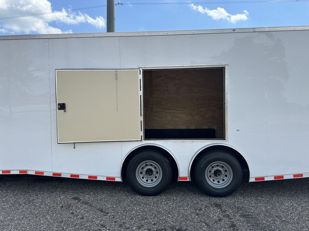 8' 6"x32' Rock Solid Cargo Enclosed Car Hauler