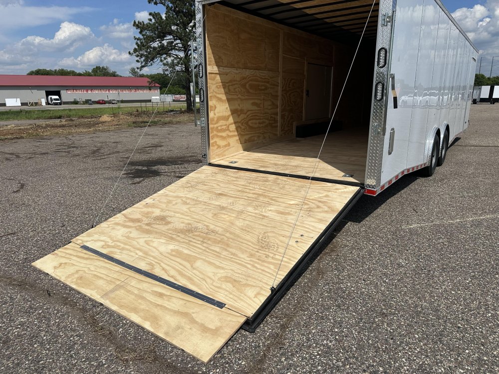 8' 6"x32' Rock Solid Cargo Enclosed Car Hauler