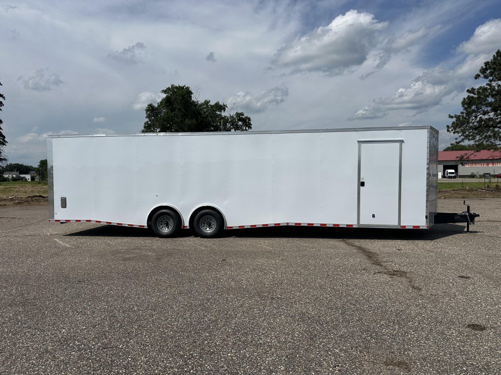 8' 6"x32' Rock Solid Cargo Enclosed Car Hauler